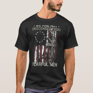 Camiseta Não Descendemos Do Caríssimo Homem Que Passa A Ban