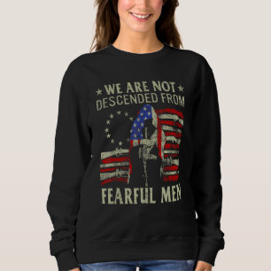 Camiseta Não Descendemos Do Caríssimo Homem Que Passa A Ban
