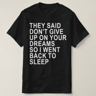 Camiseta não desista