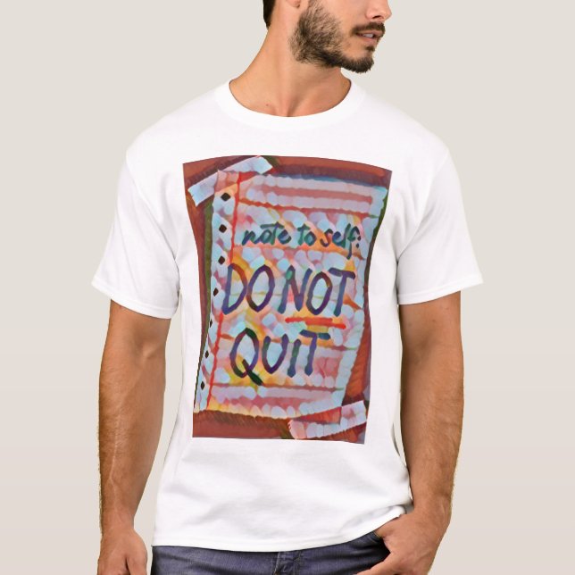 Camiseta não desista (Frente)