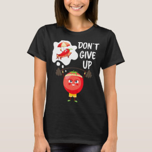 Camiseta Não desista do tomate do esporte Pepperoni Chili