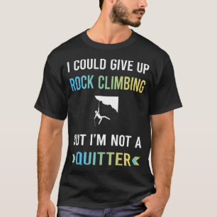 Camiseta Não Desista Escalada em Rocha Escalador
