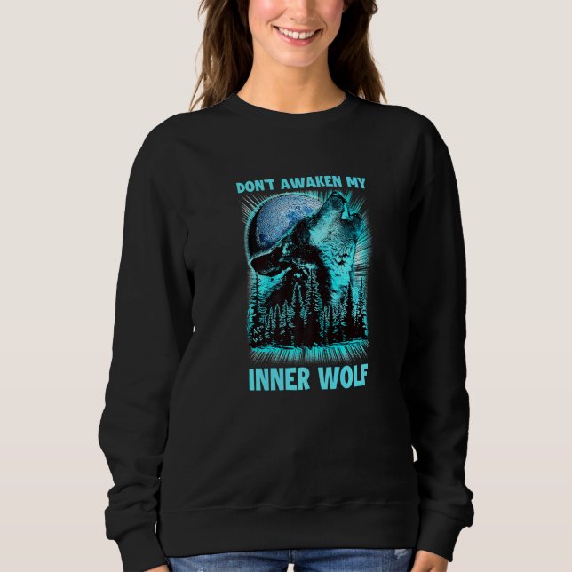 Camiseta Não Desperte Meu Lobo Interior (Frente)