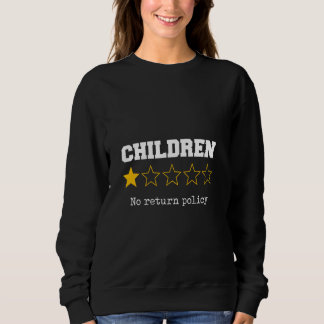 Camiseta Não Devolva Crianças Hilariantes Parentalidades Mã