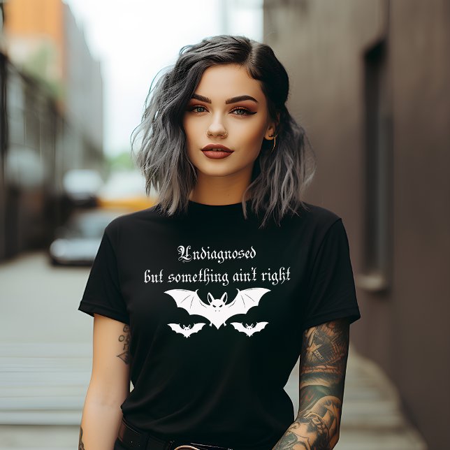 Camiseta Não diagnosticado, mas algo está errado (Criador carregado)