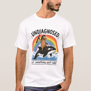 Camiseta Não diagnosticado, mas algo não está certo