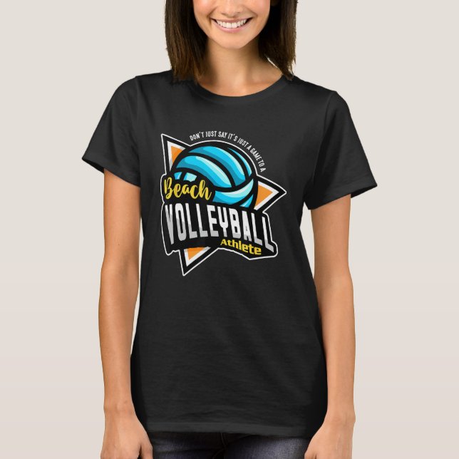 Camiseta Não diga que é só uma praia de caça (Frente)