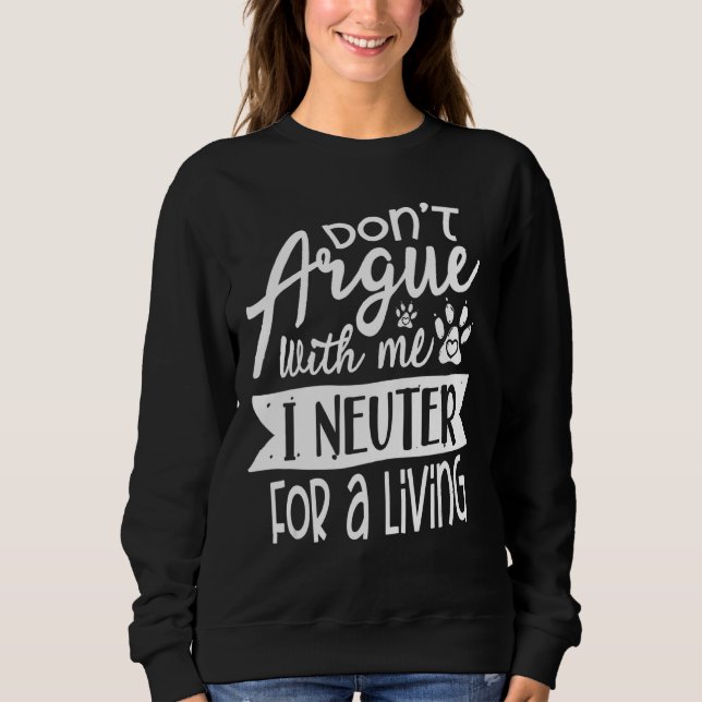 Camiseta Não discuta comigo... eu me importo com uma Veteri (Frente)