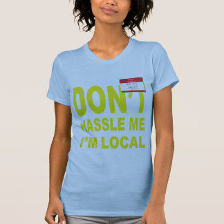 Camiseta Não discute eu que eu sou local
