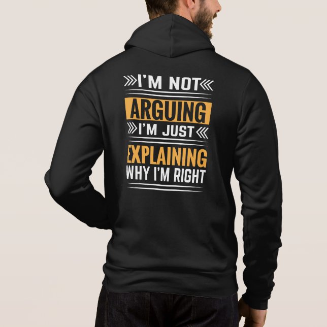 Camiseta Não Discutindo Só Estou Certo-64691 (Verso)