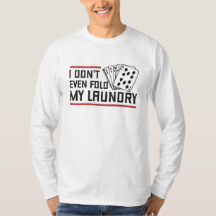 Camiseta Não Dobre Nem Os Cartões Engraçados Jogador de