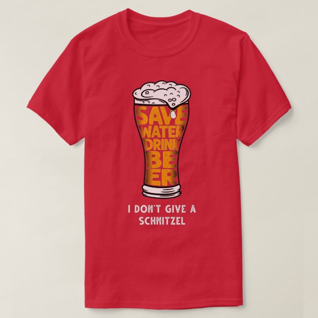 Camiseta Não dou a Schnitzel Alemanha Oktoberfest (Frente do Design)