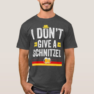 Camiseta Não Dou Um Alemão Engraçado para Schnitzel