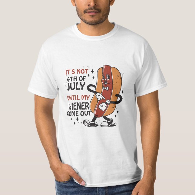 CAMISETA NÃO É 4 DE JULHO ATÉ MEU SAÍR (Frente)