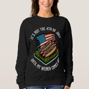 Camiseta Não é 4 de julho até que meu Weiner saia