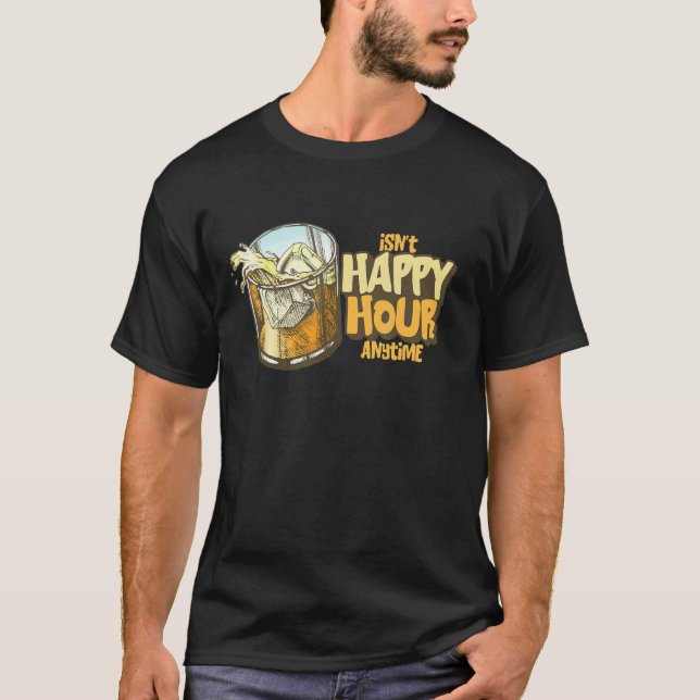 Camiseta Não é a hora feliz (Frente)