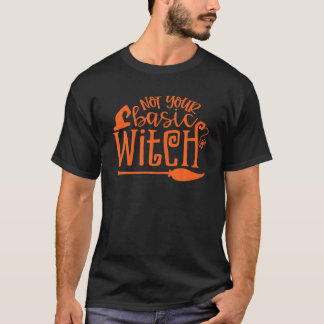 Camiseta Não é a sua caçada de bruxas do Dia das Bruxas.