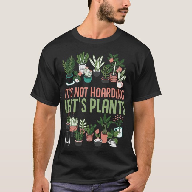 Camiseta Não é açambarcada se suas plantas Gardening Cactus (Frente)
