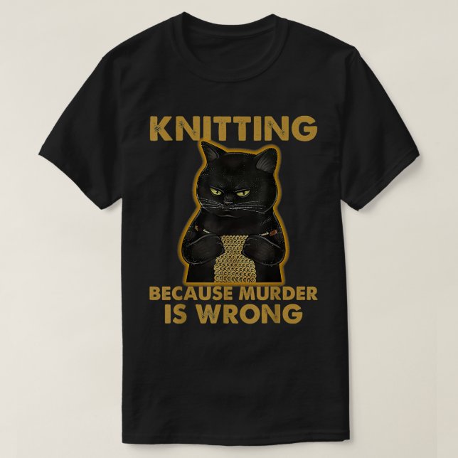 Camiseta Não é açucaramento se é Yarn Knitting Lover Knit (Frente do Design)