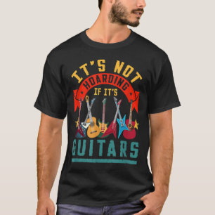 Camiseta Não é Acumulação Se São Guitarras
