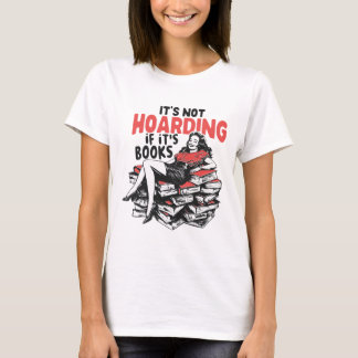Camiseta Não é Acumulação se São Livros Pin-up Vintage