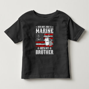 Camiseta Não É Apenas Um Fuzileiro É Meu Irmão Patriótico E