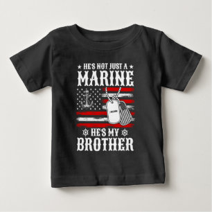 Camiseta Não É Apenas Um Fuzileiro Naval, Ele É Meu Irmão P
