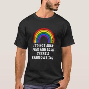Camiseta Não É Apenas Uma Comunidade Lgbb De Arco-Íris Cor-