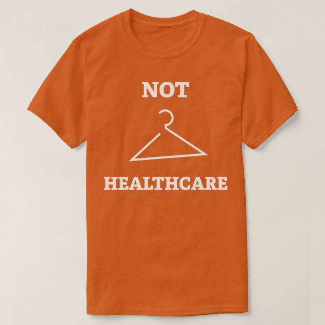 Camiseta Não é assistência médica (Frente do Design)