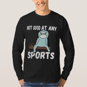 Camiseta Não É Bom Em Qualquer Lama Esportiva Em Um Ramo Ve