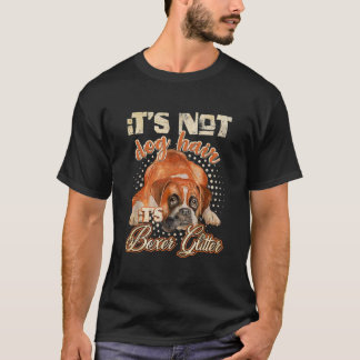 Camiseta Não é Cabelo de Cachorro É Boxer Glitter Alemão Bo