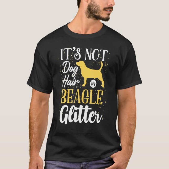 Camiseta Não É Cabelo De Cachorro, É Glitz De Grelha (Frente)