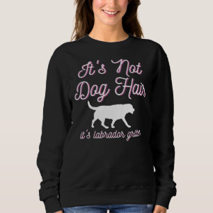 Camiseta Não É Cabelo De Cão É Labrador Glitter 69