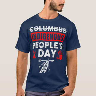 Camiseta Não é dia de Colombo, é dia dos povos indígenas