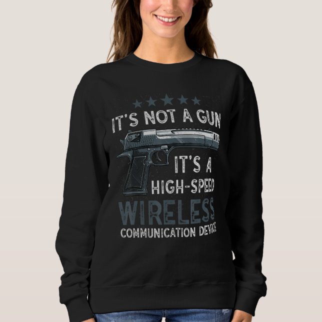 Camiseta Não É Engraçado, Não É Uma Arma Comunicada (Frente)