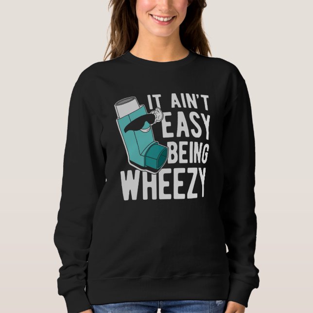 Camiseta Não É Fácil Ser Chiado  Asma (Frente)