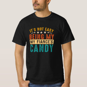 Camiseta Não é fácil ser engraçada com o braço da minha noi