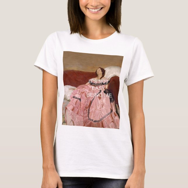 Camiseta Não é fácil ser eu (Frente)