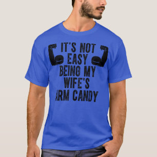 Camiseta Não É Fácil Ser Meu Amigo De Braço Da Wifes 3