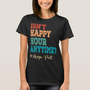 Camiseta Não é feliz o coração do coração do mega-pint Retr