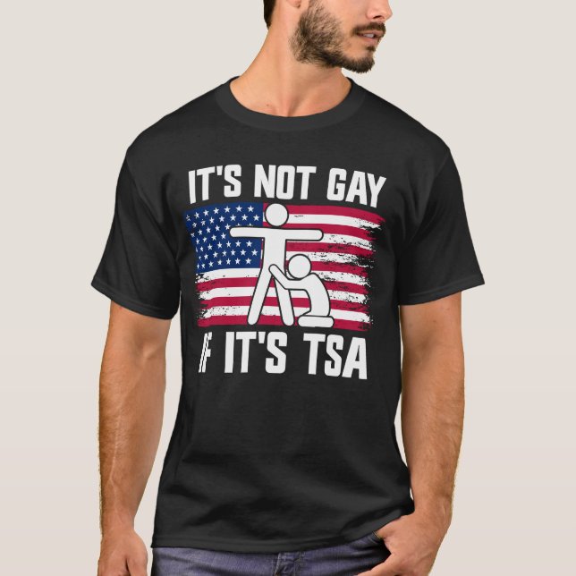 Camiseta Não é Gay se é TSA (Frente)