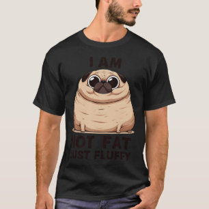 Camiseta Não é Gordo, é só Pug Fofinho