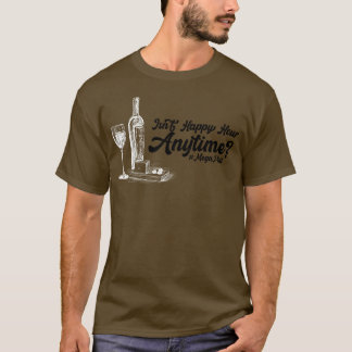Camiseta Não é hora feliz a qualquer hora