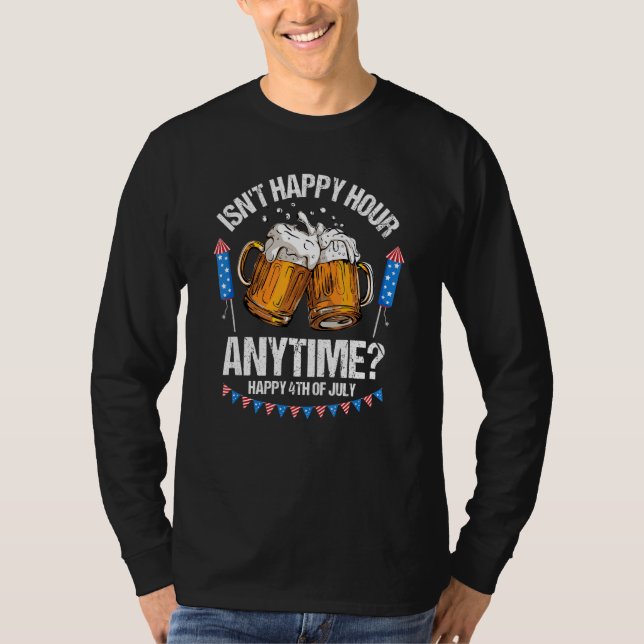 Camiseta Não é Hora Feliz a Qualquer Momento Caneca de Cerv (Frente)