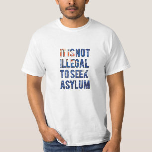 Camiseta Não é ilegal procurar o asilo - Austrália