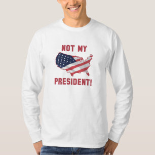Camiseta Não é meu presidente