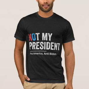 Camiseta Não é meu presidente
