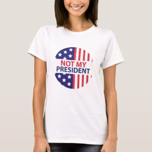 Camiseta Não é meu presidente