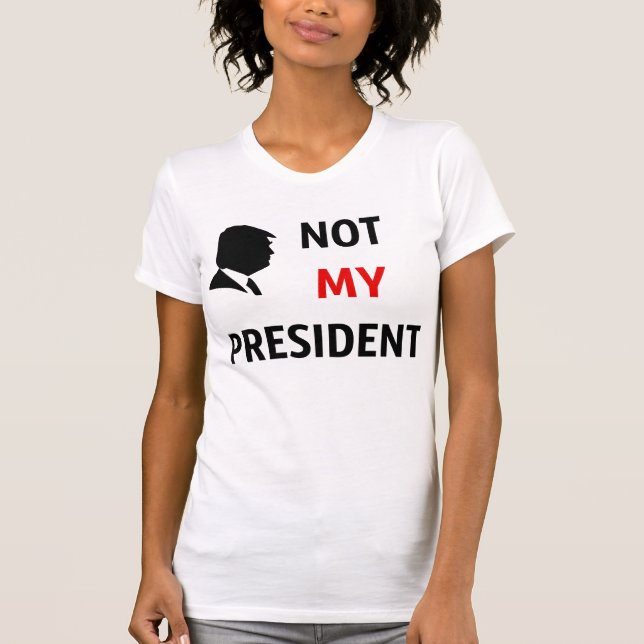Camiseta Não é meu presidente (Frente)