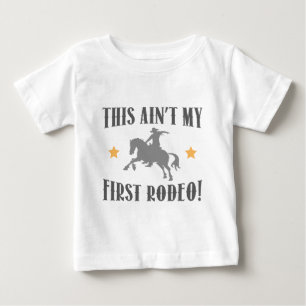 Camiseta Não é meu primeiro rodeio!